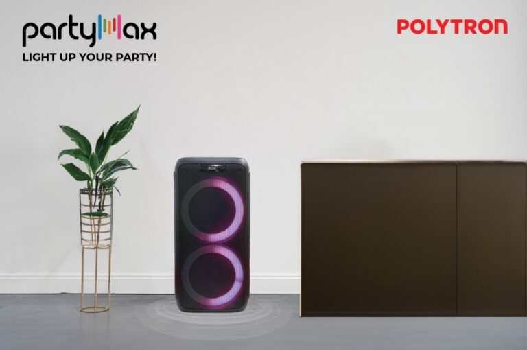 Polytron Luncurkan Partymax Speaker: Speaker Kompak, Portabel, Dilengkapi Teknologi TWS