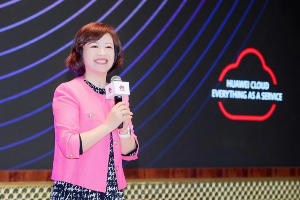 Jacqueline Shi President of Global Marketing and Sales Service Huawei Cloud