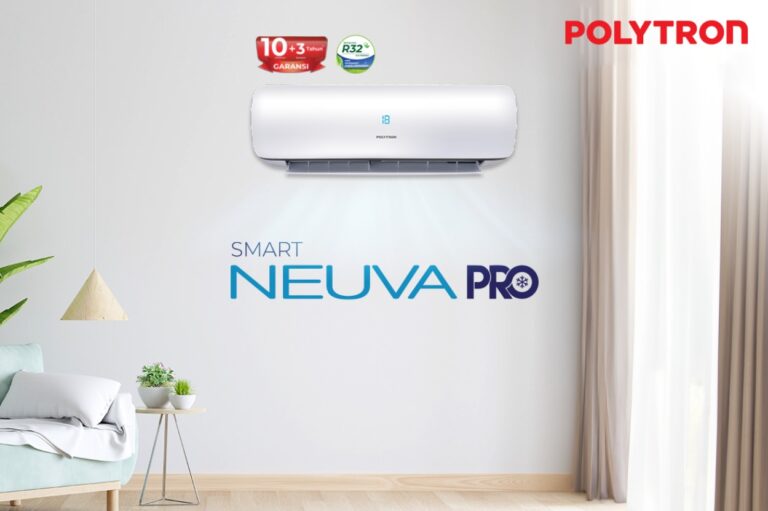 Polytron AC Smart Neuva Pro dengan Refrigerant R32 Jadikan Musim Panas Ekstrem Lebih Sejuk
