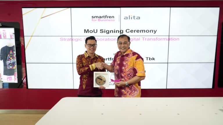 Smartfren for Business Bermitra dengan Alita, Lengkapi Portfolio IoT untuk Transformasi Digital Indonesia