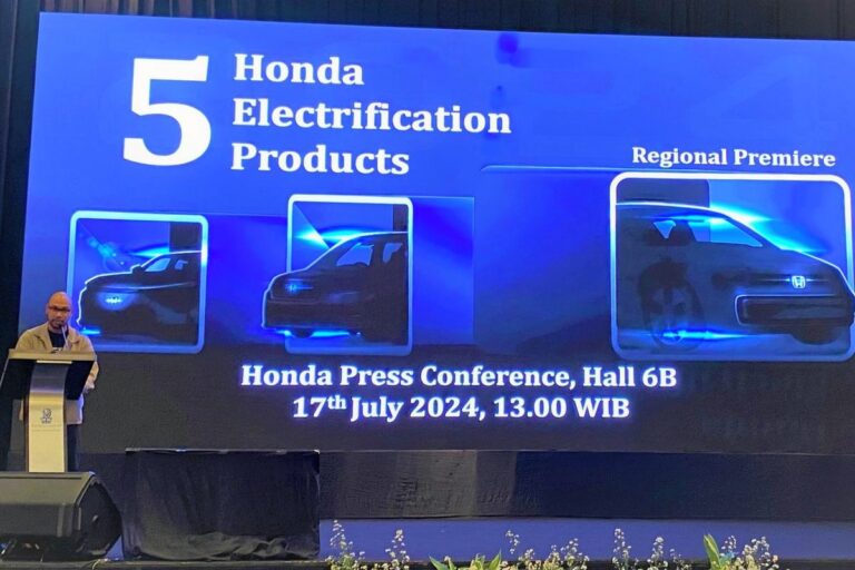 Honda Tampilkan 5 Produk Elektrifikasi Baru dan Bawa Tema ‘Dreams in Motion’ di GIIAS 2024
