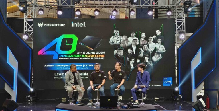 Predator Gaming Indonesia Pecahkan Rekor MURI, Gelar Live Streaming 40 Jam Nonstop!