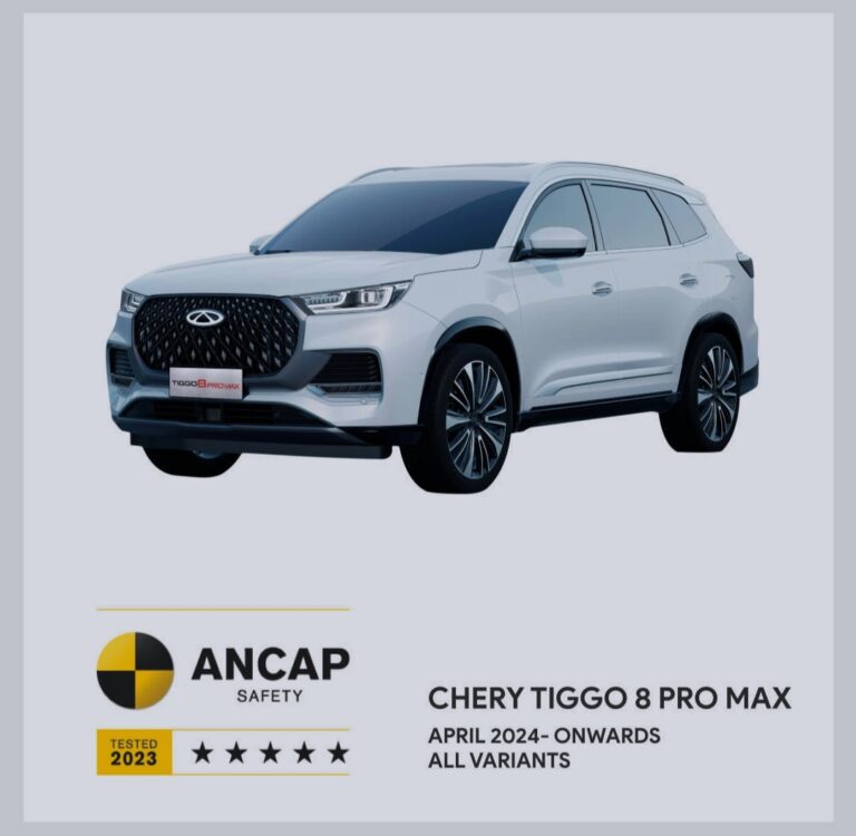 Chery TIGGO 8 Pro Max Raih Penghargaan ANCAP Bintang Lima: SUV Premium dengan Keamanan Terdepan