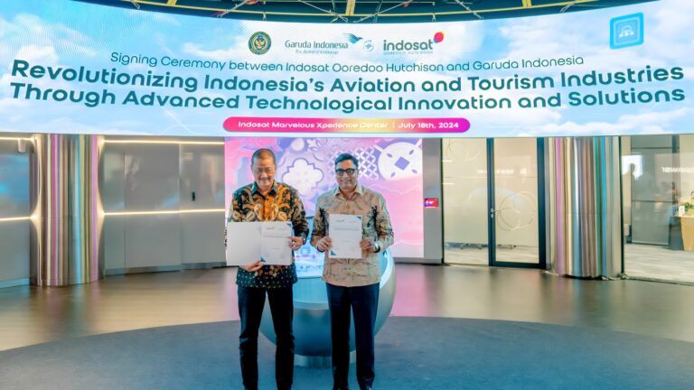 Indosat dan Garuda Indonesia Lakukan Kolaborasi, Dukung Dunia Penerbangan dan Pariwisata Indonesia