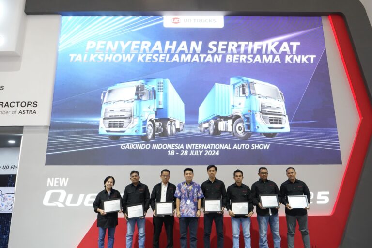 Gandeng KKNT, UD Trucks Gelar Edukasi Pentingnya Kesusaian dan Kualitas Bodi Truk untuk Keselamatan Berkendara