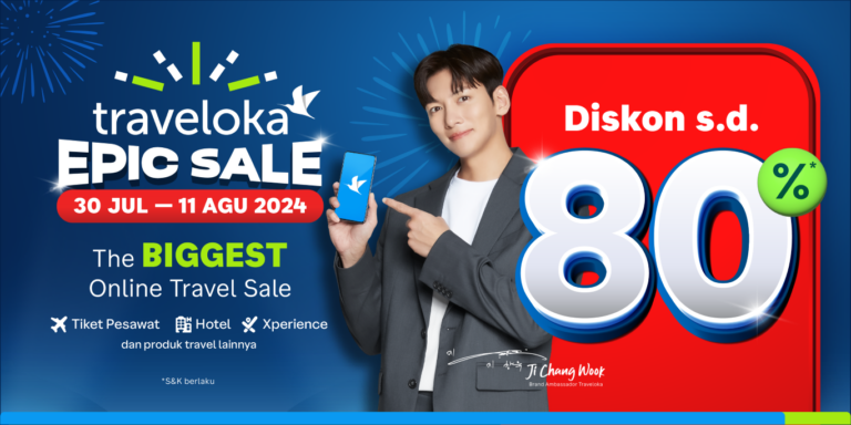 Traveloka EPIC Sale 2024 Gandeng Superstar Dunia Ji Chang Wook