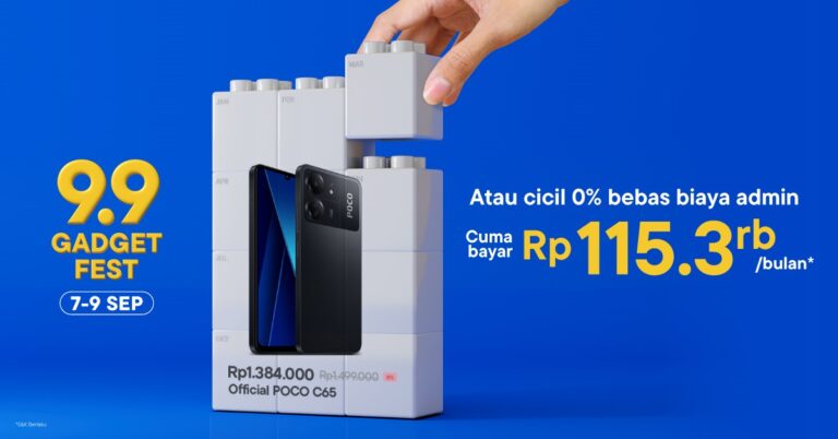 Promo 9.9 Blibli Tawarkan Harga Spesial untuk Poco F6