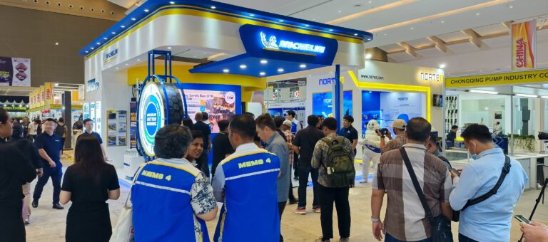 Michelin Pamerkan Teknologi Inovatif MEMS® 4 di Jakarta International Mining Expo 2024