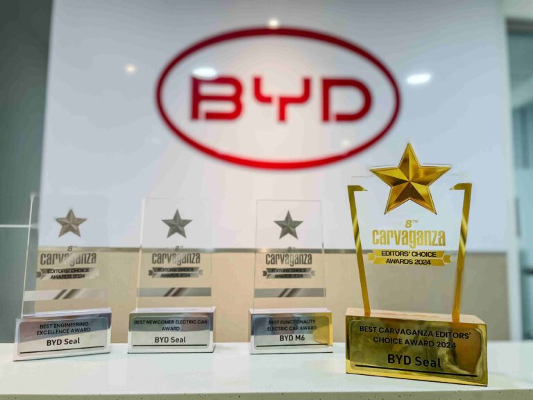 PT BYD Motor Indonesia Borong Penghargaan Bergengsi di 8th Carvaganza Editors’ Choice Award 2024