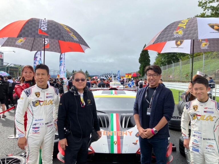 VENTENY Sponsori Japan Lamborghini Owners Club (JLOC) di Super GT300, Perdana di Regional