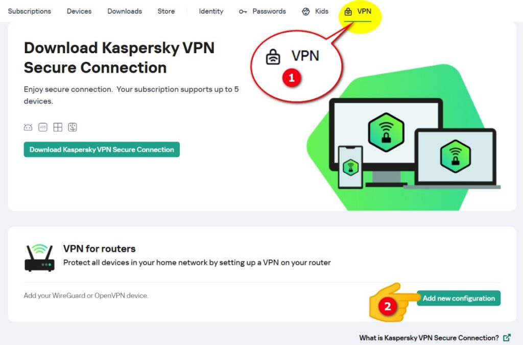 Kaspersky VPN Secure Connection