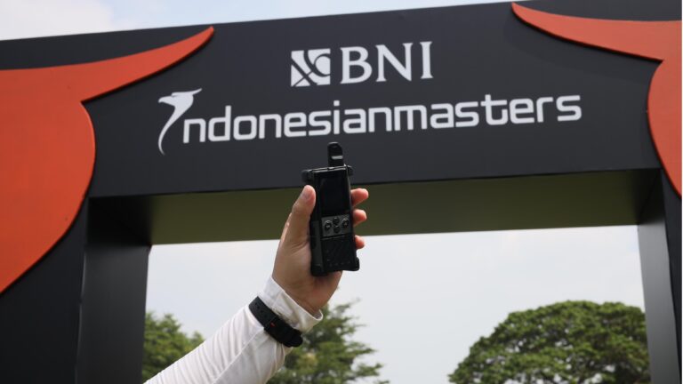 Hytera P30 Sukseskan Turnamen Golf BNI Indonesian Masters 2024