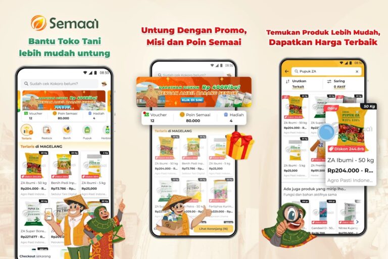 Studi ini Ungkap Startup Agritech Semaai Dapat Tingkatkan Wawasan dan Keuntungan 200 Ribu Petani Indonesia