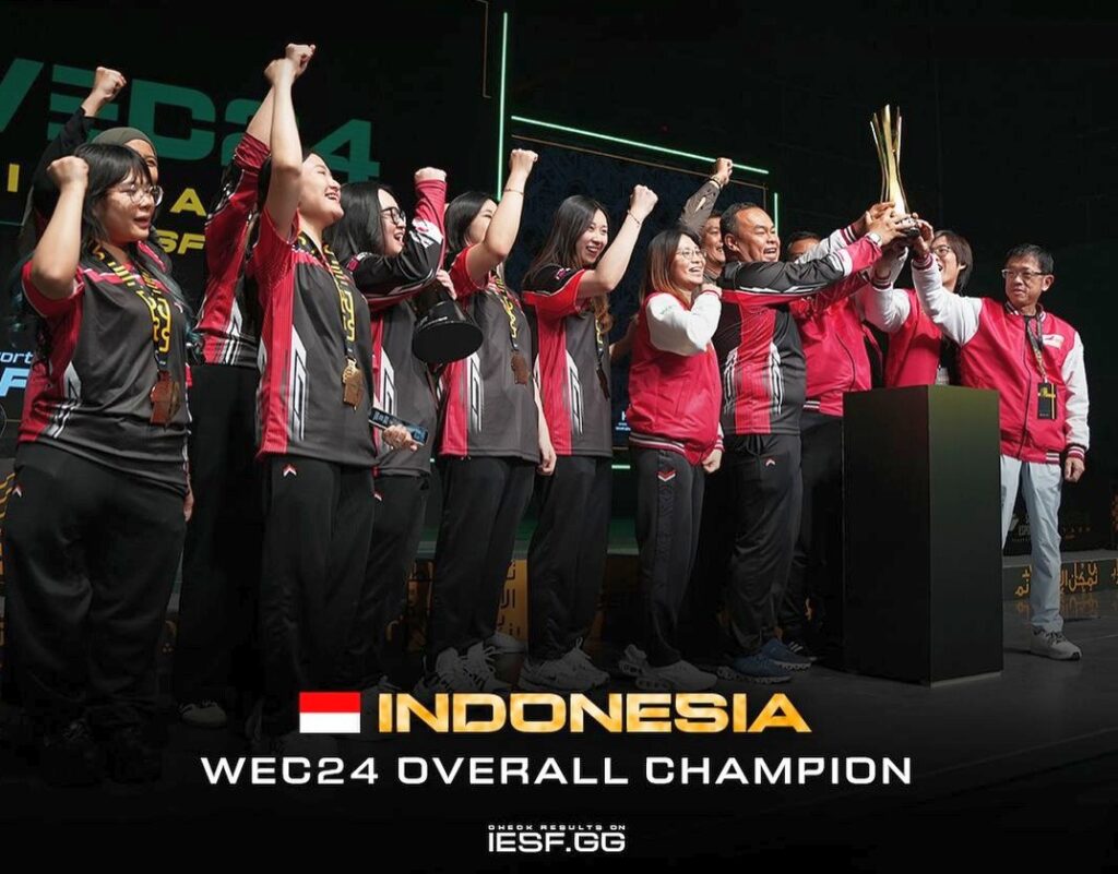 Team Indonesia Overall Champion at WEC24