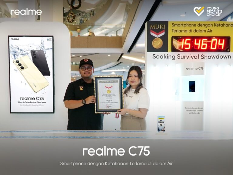 realme C75 Pecahkan Rekor MURI, Jadi Pilihan Tepat untuk Akhir Tahun