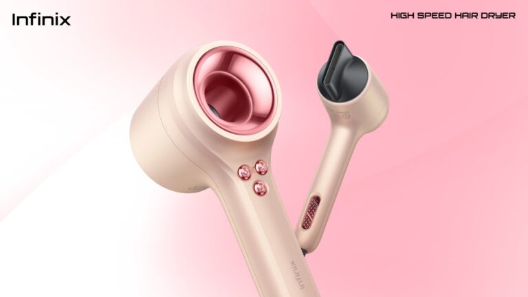 Infinix High Speed Hair Dryer Segera Hadir di Indonesia, Lengkap dengan 12 Pengaturan Suhu