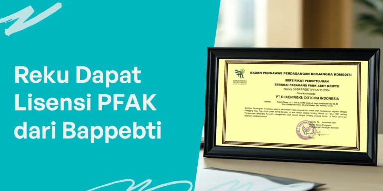 Dapat Lisensi PFAK dari Bappebti, Reku Siap Genjot Pertumbuhan Industri Kripto di Indonesia