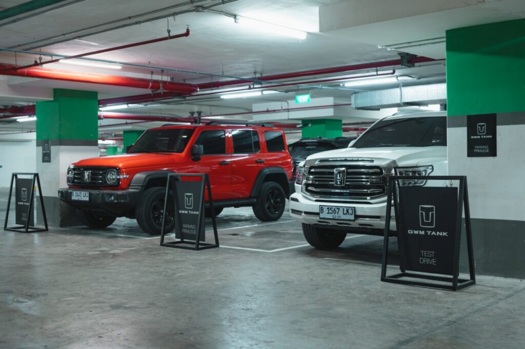 Parking Privilege di AGORA Mall GWM Tank Studio