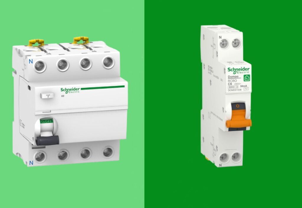 Schneider Electric RCCB dan RCBO