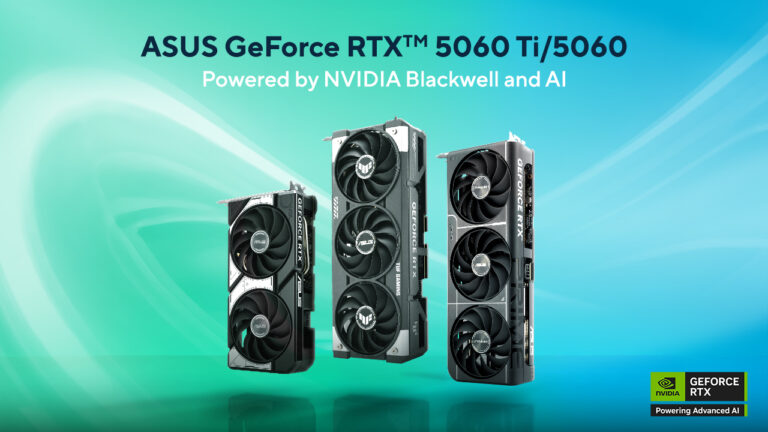 ASUS Rilis GeForce RTX 5060 & 5060 Ti, Hadirkan Kekuatan AI dalam Balutan Desain Tangguh dan Ringkas