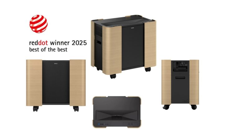 Epson Borong Penghargaan Red Dot Award 2025, Mobile Projector Cart Jadi Best of The Best