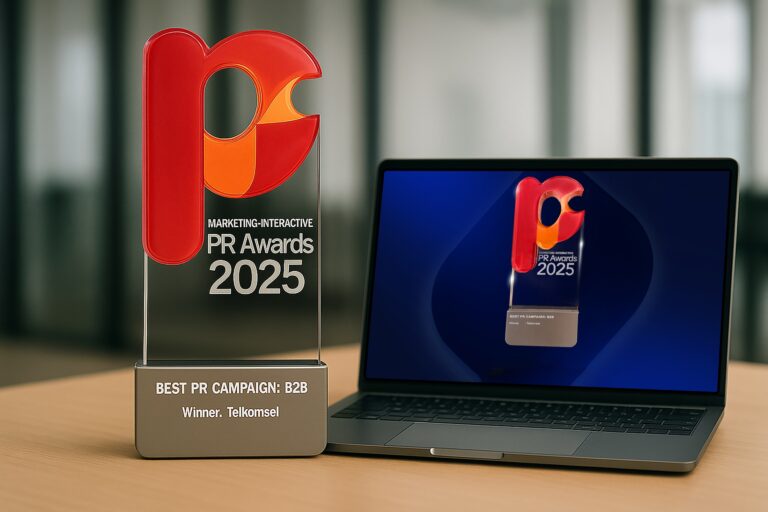 Berkat Kampanye #PastiAdaSolusi, Telkomsel Raih Penghargaan Best PR Campaign: B2B dalam PR Awards 2025