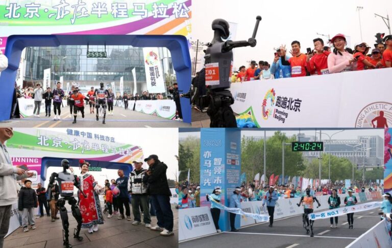 Pertama di Dunia, Robot Humanoid Ikut Lomba Half-Marathon di Cina. Gimmick Sekaligus Unjuk Gigi Kemajuan Teknologi