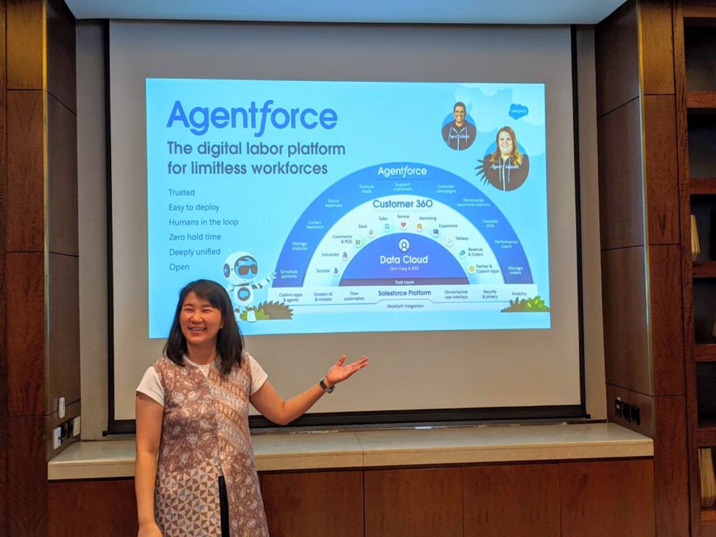Menggali Potensi Tenaga Digital Agentforce untuk Transformasi Sektor Keuangan Indonesia di Era AI 1 Salesforce FSI Media Briefing 02