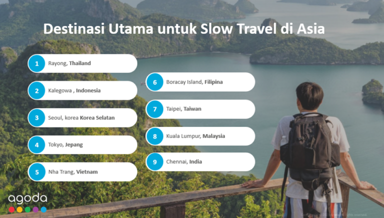 Ini Dia 9 Destinasi Slow Travel Terbaik di Asia versi Agoda