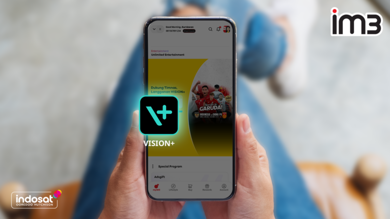 VISION+ dan Indosat Ooredoo Hutchison Hadirkan Akses Konten Premium
