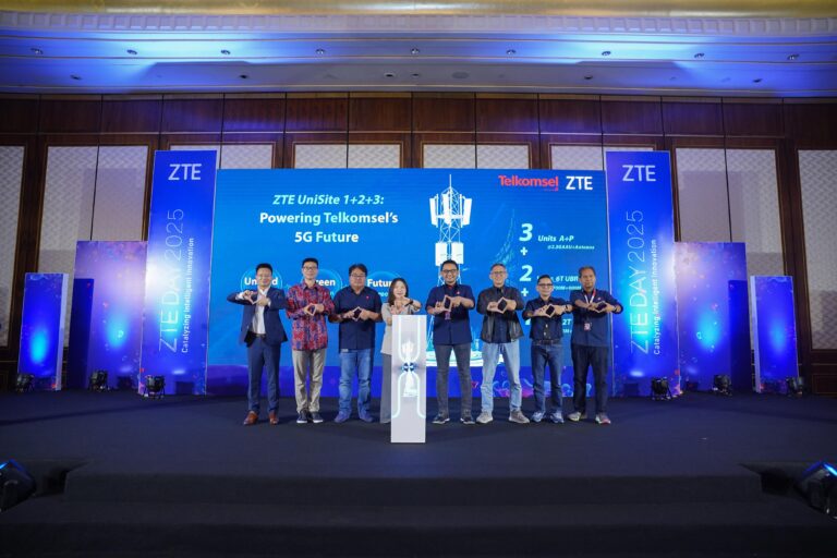ZTE dan Telkomsel Hadirkan Solusi UniSite 1+2+3, Percepat Perluasan Jaringan 5G